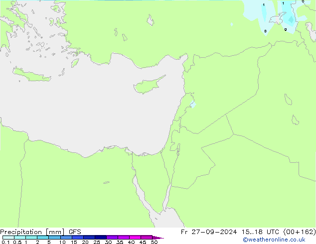 Precipitation GFS September 2024