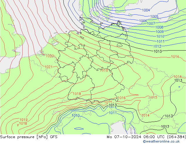 GFS: Mo 07.10.2024 06 UTC