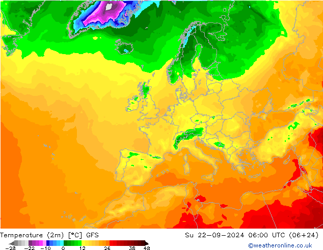 GFS: dom 22.09.2024 06 UTC