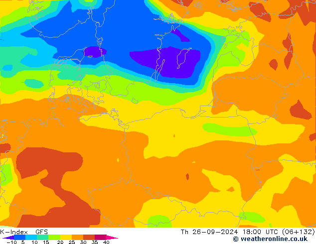 K-Index GFS Do 26.09.2024 18 UTC