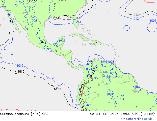 GFS: Sa 21.09.2024 18 UTC