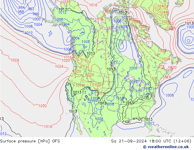 GFS: Sa 21.09.2024 18 UTC