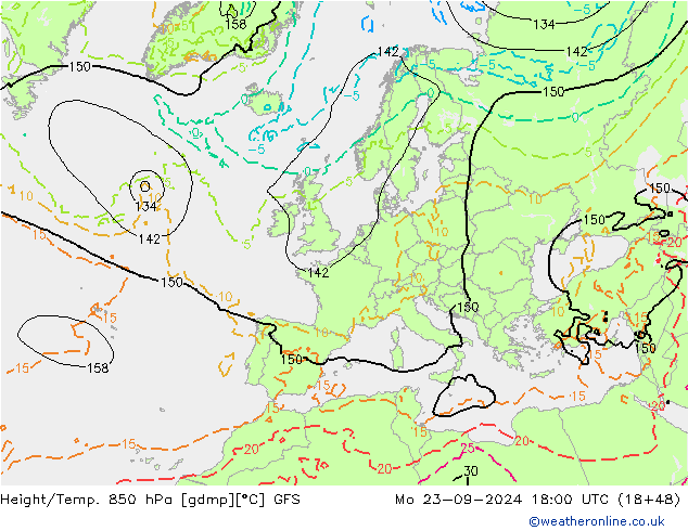 GFS: ma 23.09.2024 18 UTC