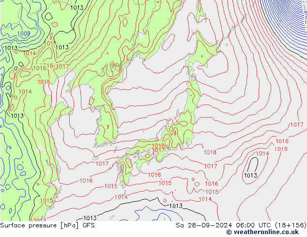 GFS: za 28.09.2024 06 UTC