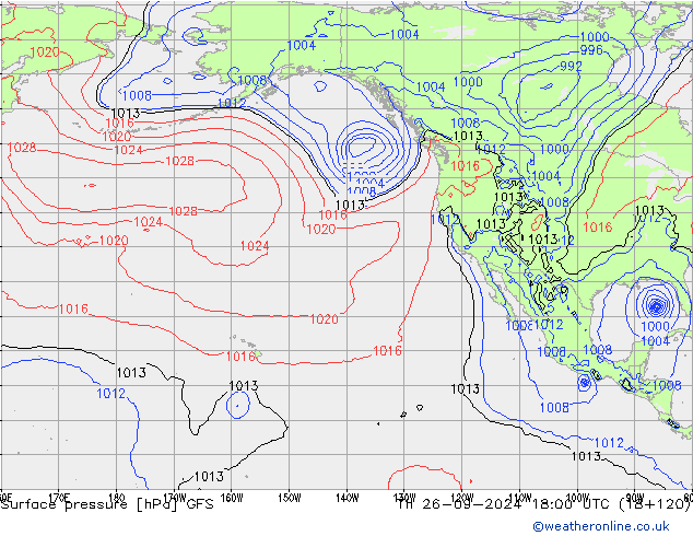 GFS: Per 26.09.2024 18 UTC