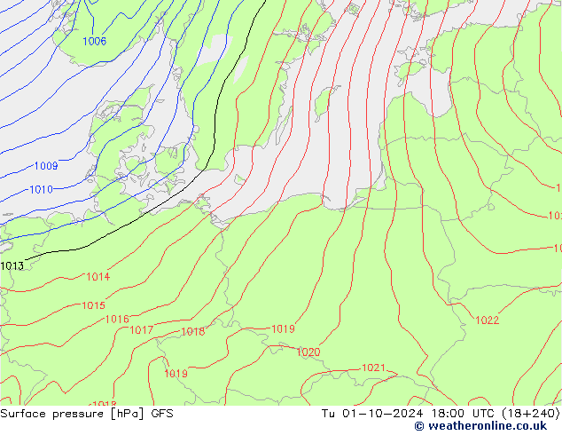 GFS: Tu 01.10.2024 18 UTC