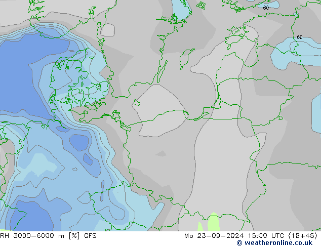 RV 3000-6000 m GFS ma 23.09.2024 15 UTC