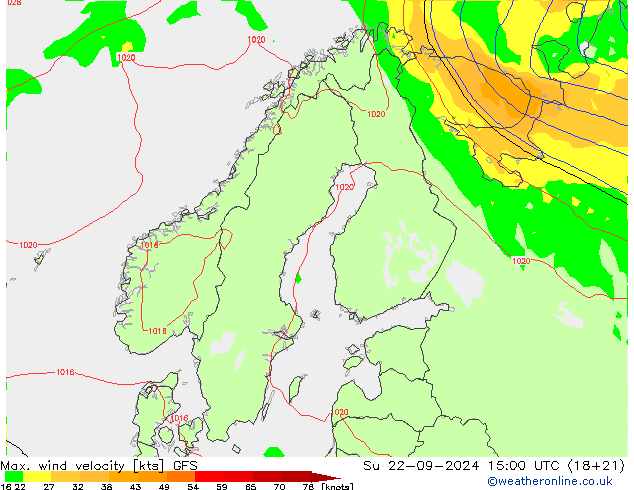 Max. wind velocity GFS Ne 22.09.2024 15 UTC