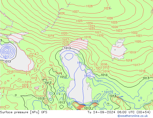 GFS: mar 24.09.2024 06 UTC