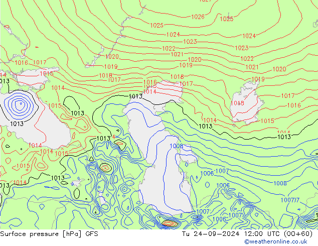 GFS: mar 24.09.2024 12 UTC