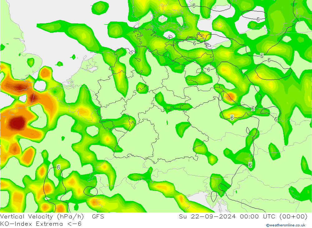 Convection-Index GFS September 2024