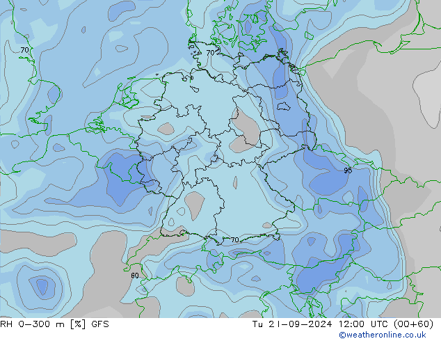 0-300 m Nispi Nem GFS Sa 24.09.2024 12 UTC