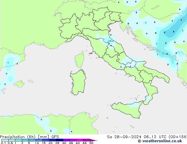 Z500/Rain (+SLP)/Z850 GFS So 28.09.2024 12 UTC