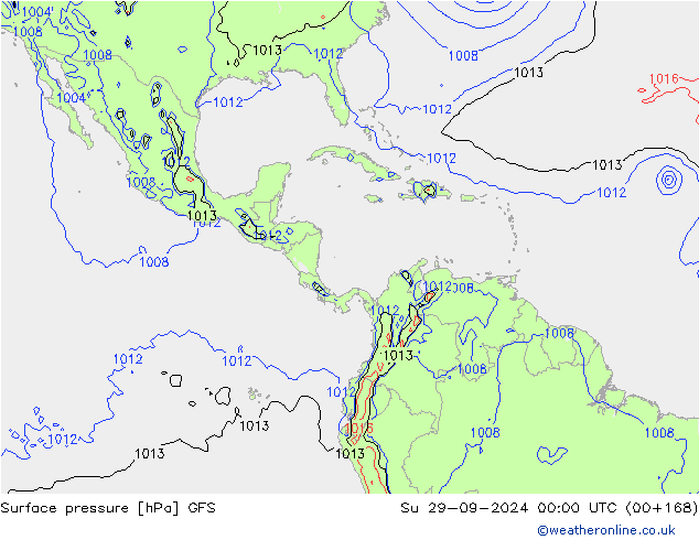 GFS: zo 29.09.2024 00 UTC