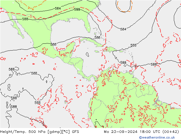 GFS: lun 23.09.2024 18 UTC