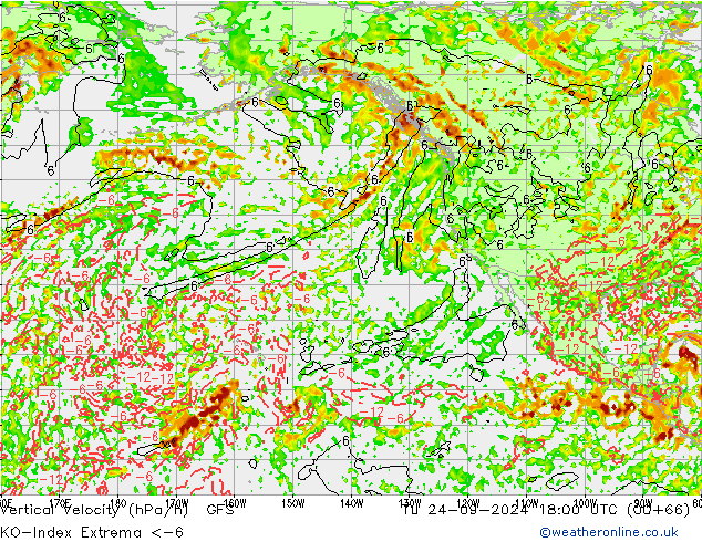 Convection-Index GFS September 2024