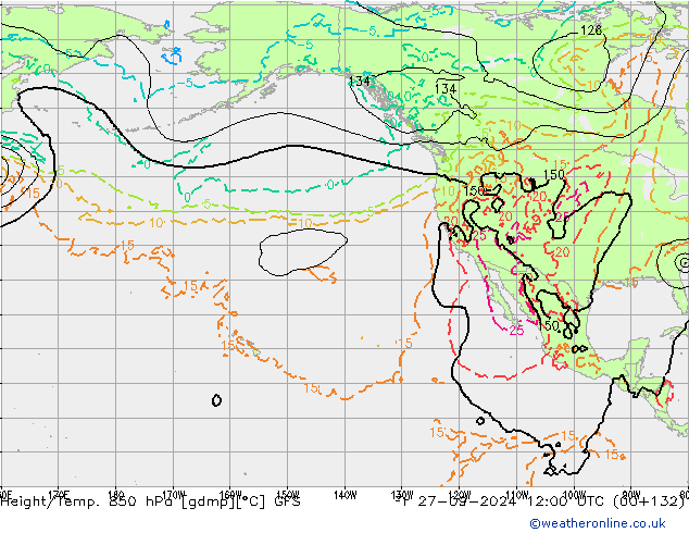 GFS: пт 27.09.2024 12 UTC