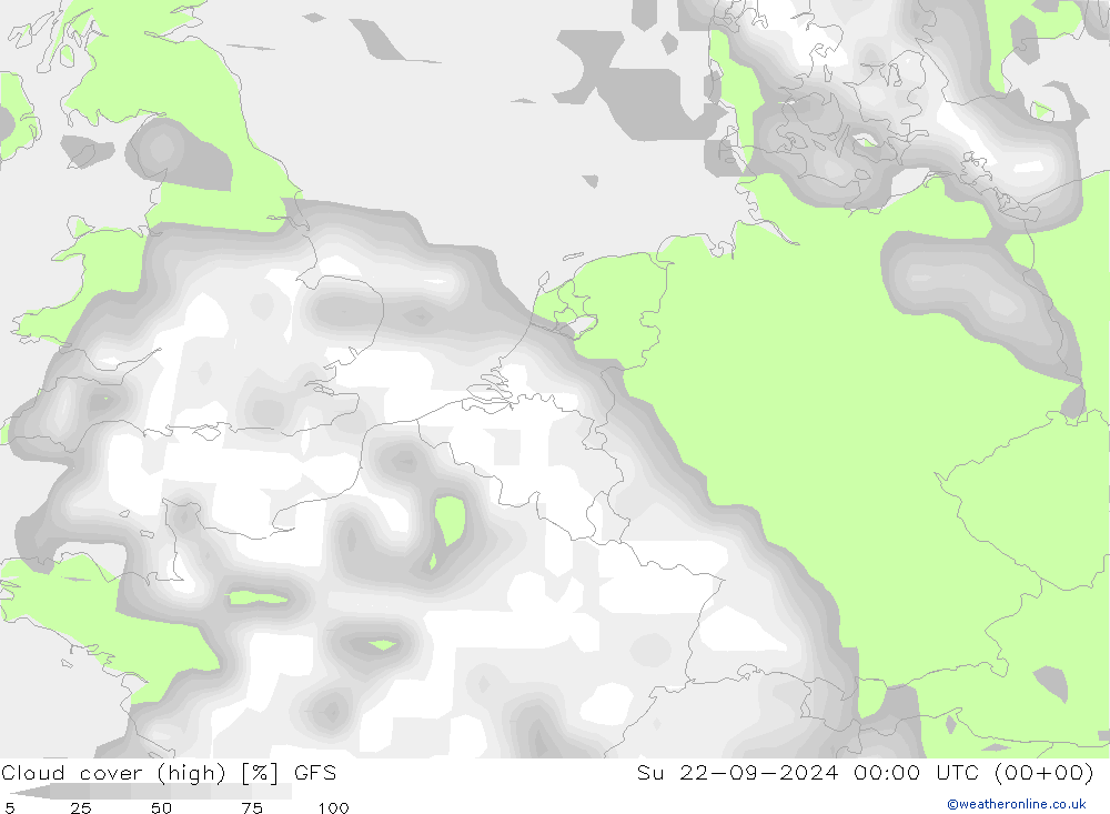 nuvens (high) GFS Dom 22.09.2024 00 UTC