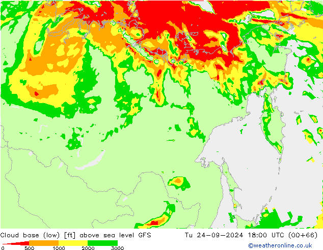 Cloud base (low) GFS mar 24.09.2024 18 UTC