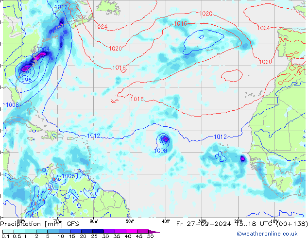 GFS: vr 27.09.2024 18 UTC