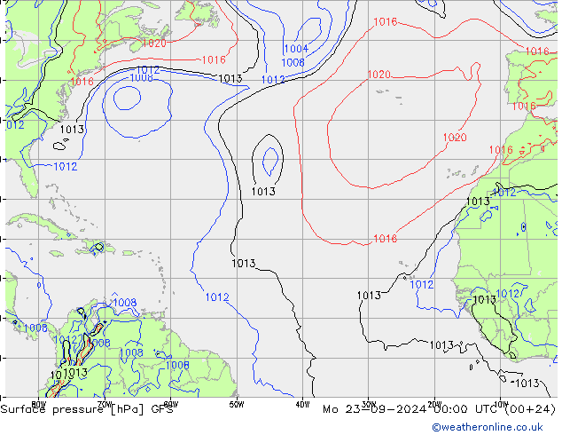 GFS: lun 23.09.2024 00 UTC