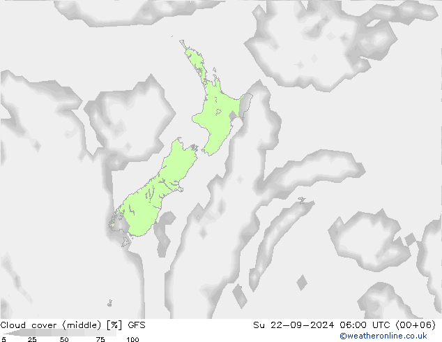 nuvens (médio) GFS Dom 22.09.2024 06 UTC