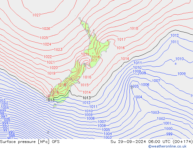 GFS: Dom 29.09.2024 06 UTC