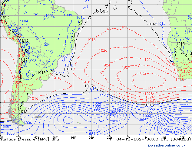 GFS: Sex 04.10.2024 00 UTC