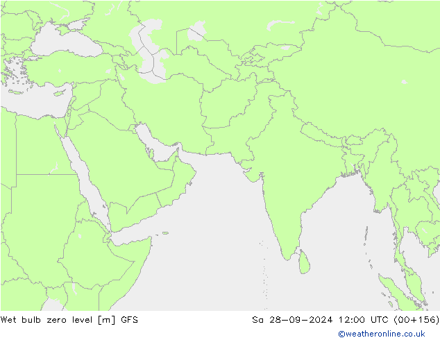 Theta-W Nulgradenniveau GFS za 28.09.2024 12 UTC