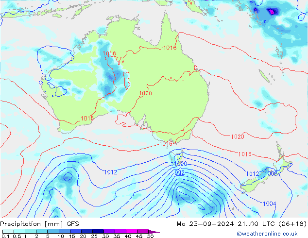 GFS: lun 23.09.2024 00 UTC