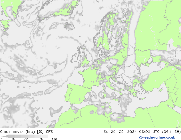 nízká oblaka GFS Ne 29.09.2024 06 UTC