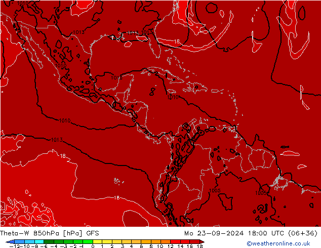 Theta-W 850hPa GFS Setembro 2024