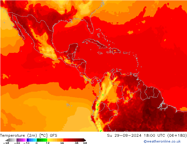 GFS: Dom 29.09.2024 18 UTC