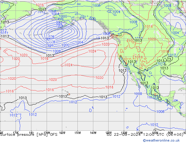 GFS: Su 22.09.2024 12 UTC