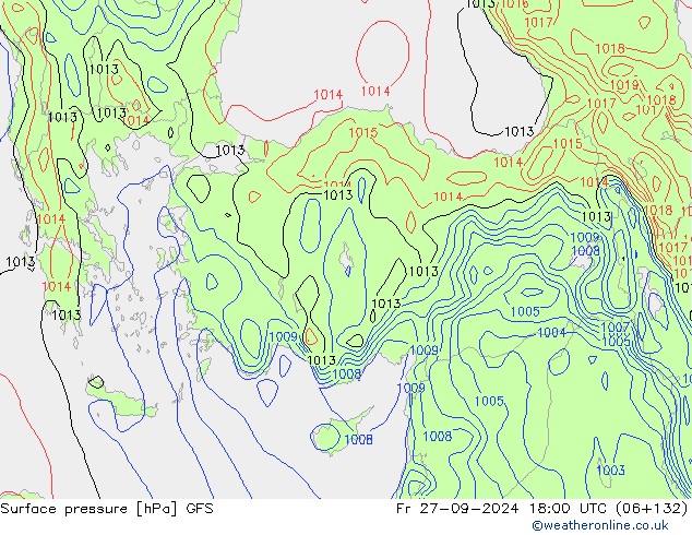 GFS: vr 27.09.2024 18 UTC