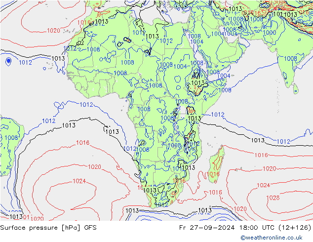 GFS: pt. 27.09.2024 18 UTC