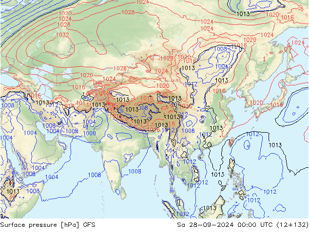 GFS: Cts 28.09.2024 00 UTC