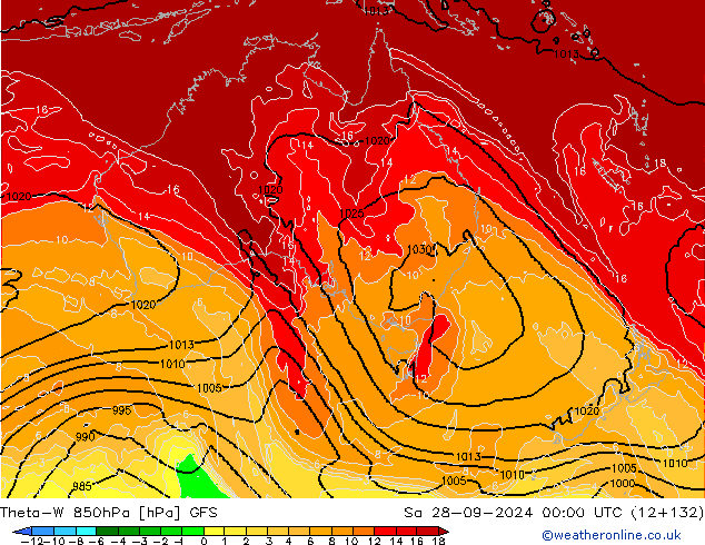 Theta-W 850hPa GFS Setembro 2024