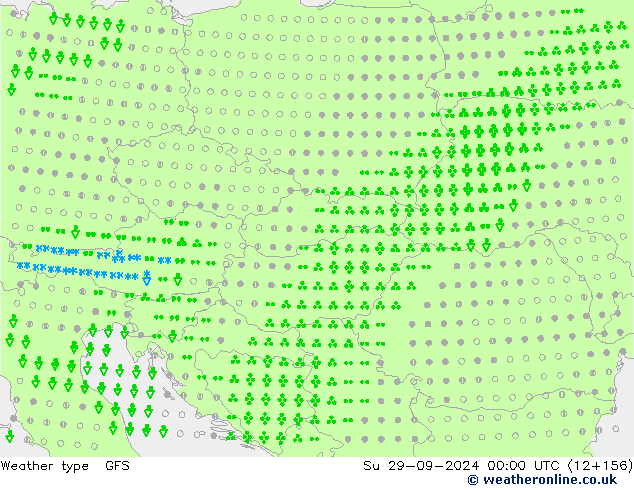 Weermodel GFS zo 29.09.2024 00 UTC