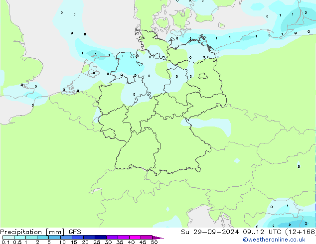 GFS: Вс 29.09.2024 12 UTC