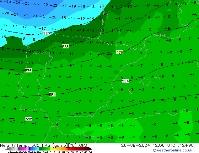 GFS: Th 26.09.2024 12 UTC