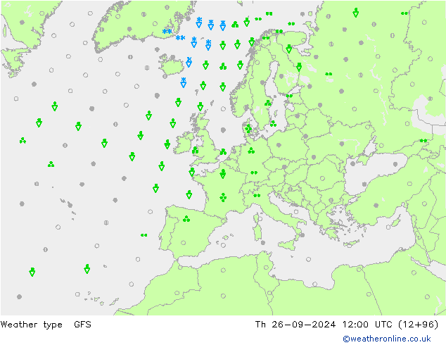 Modellwetter GFS Do 26.09.2024 12 UTC