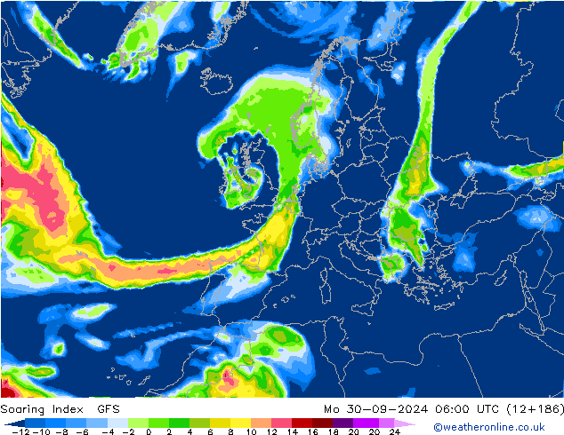 Soaring Index GFS September 2024