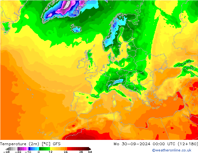 GFS: ma 30.09.2024 00 UTC