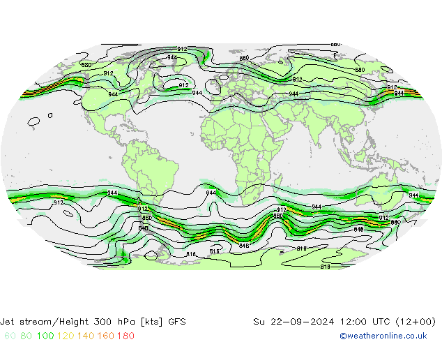 Polarjet GFS So 22.09.2024 12 UTC