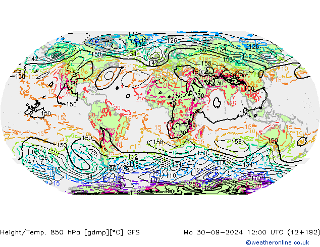 GFS: ma 30.09.2024 12 UTC