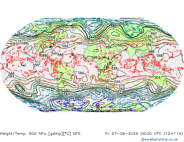 GFS: Fr 27.09.2024 06 UTC