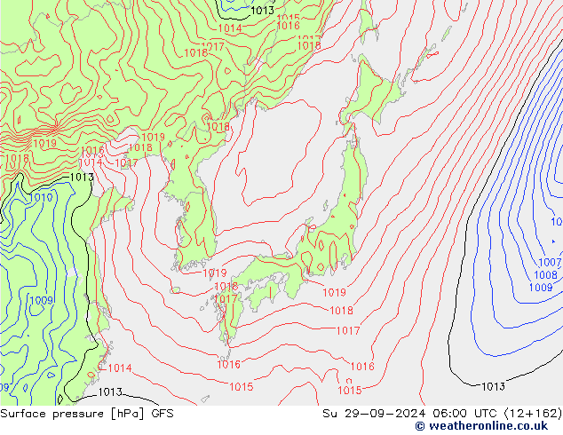 GFS: Su 29.09.2024 06 UTC