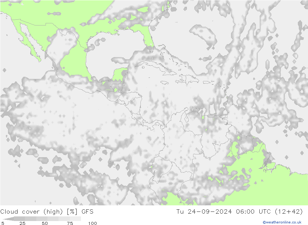 nuvens (high) GFS Ter 24.09.2024 06 UTC