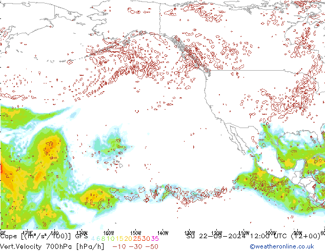 Cape GFS  22.09.2024 12 UTC